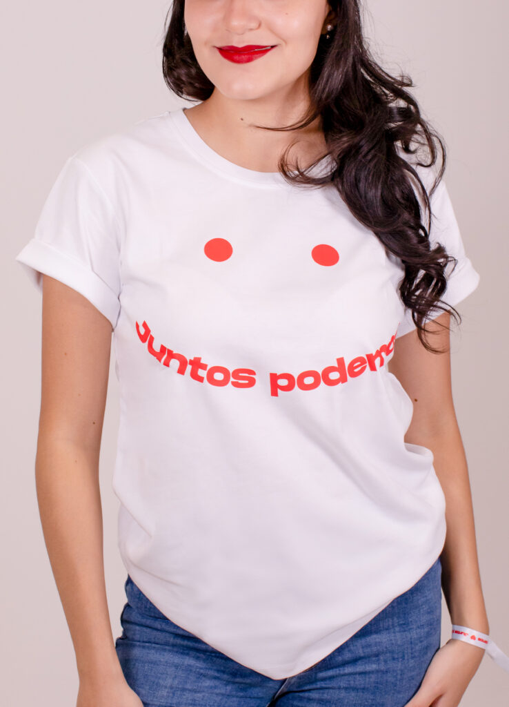 Playera Carita Feliz Duchenne México