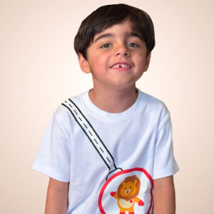 Playera duchenne cinturon niños